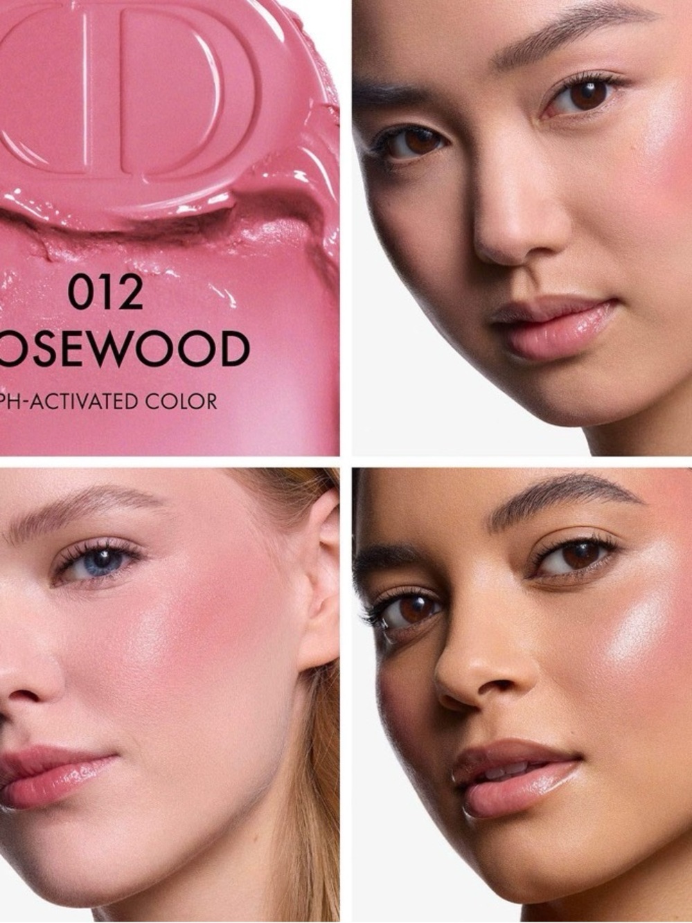 Dior Addict Rosy Glow Blush -ROSEWOOD - Picture 2 of 2